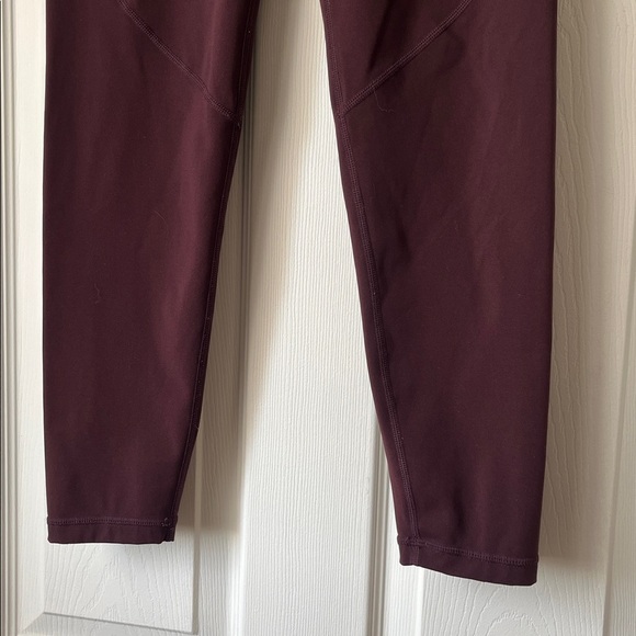 Sweaty Betty Power 7/8 Leggings Midnight Cherry Purple Sculpting Fit Side Pocket - Picture 6 of 15